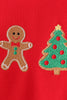 Red Gingerbread Tree Embroidery Set
