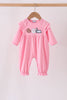 Pink Milk Cookies Ruffle Romper