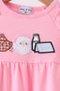Pink Milk Cookies Ruffle Romper