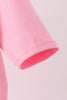 Pink Milk Cookies Ruffle Romper