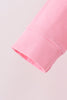 Pink Milk Cookies Ruffle Top