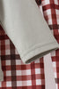 Sage Turkey Applique Plaid Pants Set