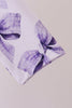 Purple Bow Zip Bamboo Dress