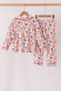 Red milk cookie bamboo pajama set