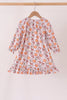 Red milk cookie bamboo dress