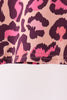 Pink leopard bamboo pajama set