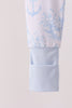 Blue dog bamboo zipper romper