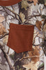 Camouflage tree pocket romper