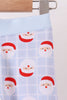Blue Santa Claus Bamboo Pajama Set