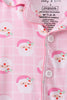 Pink Santa Bamboo Pajama Set