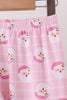 Pink Santa Bamboo Pajama Set