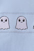 Blue ghost embroidery bubble