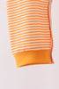 Orange Tennessee Go Vols Embroidery Romper