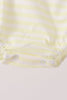 Yellow stripe pumpkin embroidery bubble