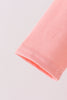 Pink gingerbread sequin tulle bubble