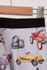 Black Racing Bamboo Pajama Set