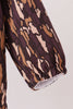 Brown Camouflage Raincoat