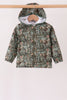 Forest Camouflage Raincoat