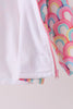 Rainbow Ruffle Raincoat