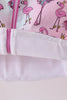 Pink Flamingo Ruffle Raincoat