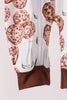 Brown Milk Cookie Print Romper