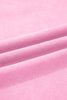 Sachet Pink Cotton Mineral Wash T Shirt