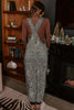 Brown Leopard Print Straight Leg Loose Denim Overall Jumpsuit