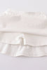 Cream basic skort