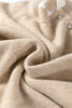 Parchment Button Lace Detail Raglan Sleeve Shift Mini Sweater Dress