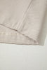 Beige 2 in 1 Thermal Knit Textured Hooded Jacket