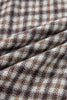 Casual Contrast Corduroy Flap Pocket Patchwork Plaid Shacket