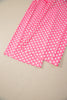 Blue Polka Dot Print Slim Tank Loose Pants 2pcs Outfit
