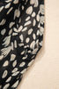 Black Printed Sleeveless Maxi Dress