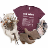 Red Wine - Screen Print Transfer Graphic Tee