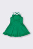 Green tennis dress