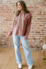 Casual Thermal Textured Lace Drawstring Baggy Hoodie