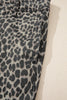 Black Leopard Print Wide Leg High Waist Jeans
