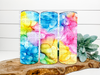 Rainbow Alcohol Ink Stainless Steel Tumbler