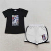 TAYLOR SHORT SET BLACK TOP