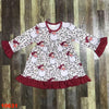 SANTA FACES CHRISTMAS DRESS