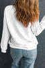 Bonbon Solid Classic Crewneck Pullover Sweatshirt