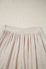 Beige Smocked High Waist Wide Leg Plus Size Pants