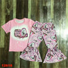 DOLLY PINK LEOPARD BOUTIQUE SET