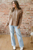 Casual Thermal Textured Lace Drawstring Baggy Hoodie