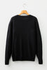 Black Merry Colorful Dot Detail Christmas Drop Shoulder Sweater