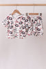Georgia scalloped shorts set