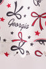 Georgia scalloped shorts set