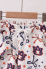 Auburn scalloped shorts set
