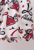 Alabama scalloped shorts set
