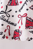 Alabama scalloped shorts set